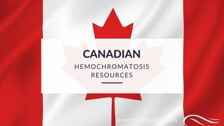 Canadian Hemochromatosis Resources
