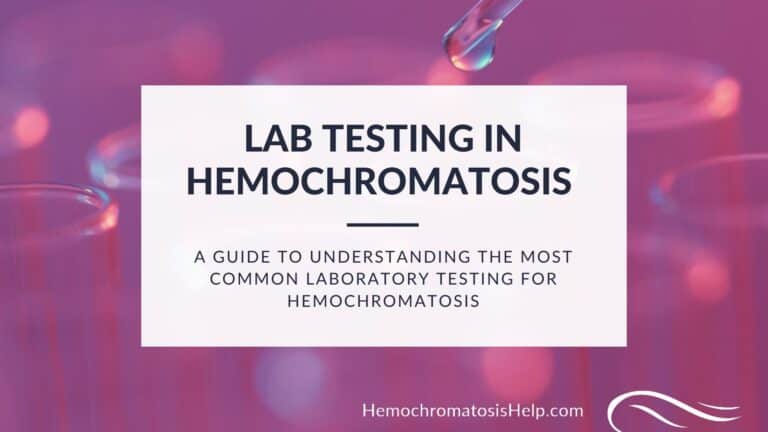 Hemochromatosis Lab Tests