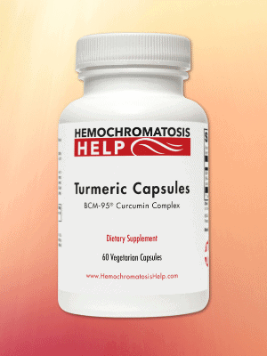 Hemochromatosis Help Turmeric Capsules