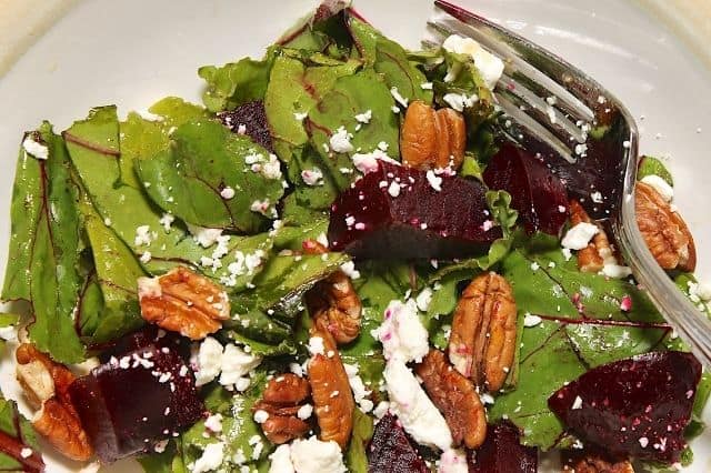 Apple Beet and Cheese Salad