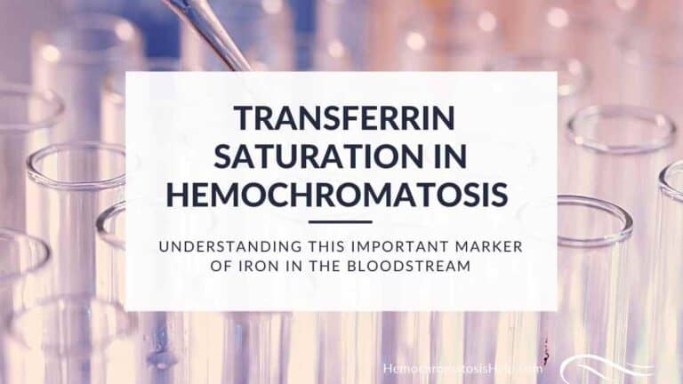 Transferrin Saturation in Hemochromatosis
