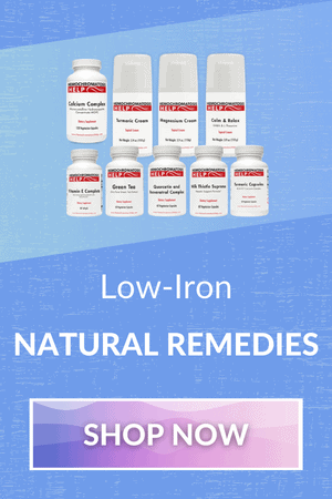 Low Iron Nutritional Supplements